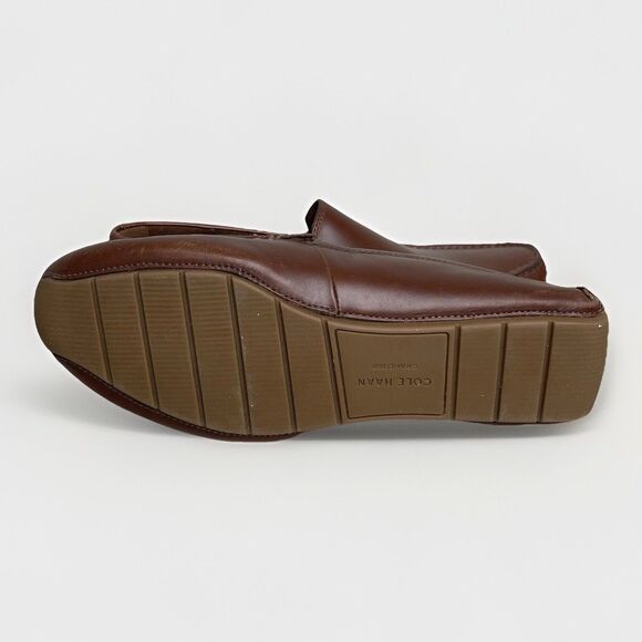 Cole Haan Grand+ Venetian Drivers Men\'s Size 9.5 Leather Loafers Brown *SCUFFED* main image 7